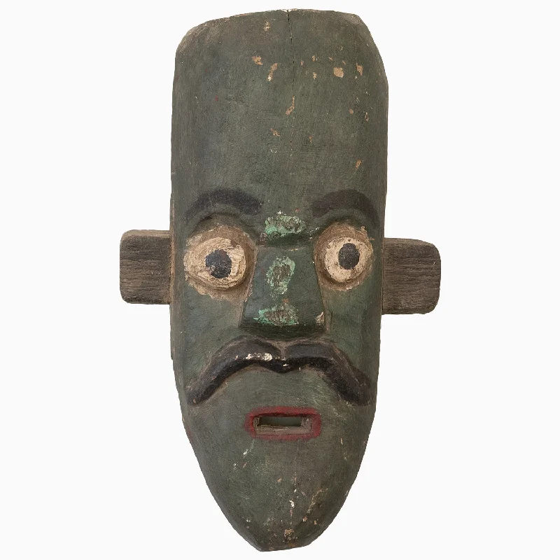 Kids Pillows with Fun DesignsGreen Man Mask