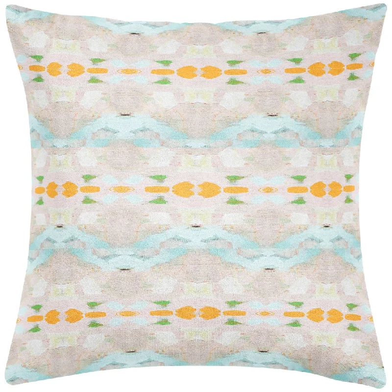 Square Pillows for Modern Home DecorFlower Child Orange 26x26 Pillow