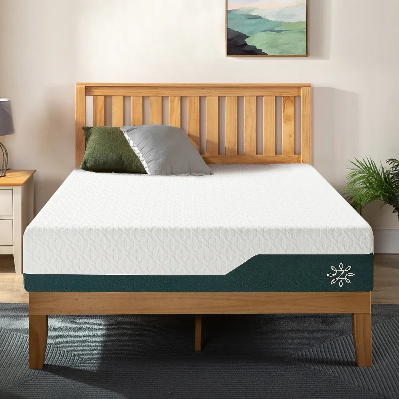 Polyester - foam mattresses for budget - friendly optionsPriage by ZINUS 14 Inch Cooling Gel Memory Foam Mattress