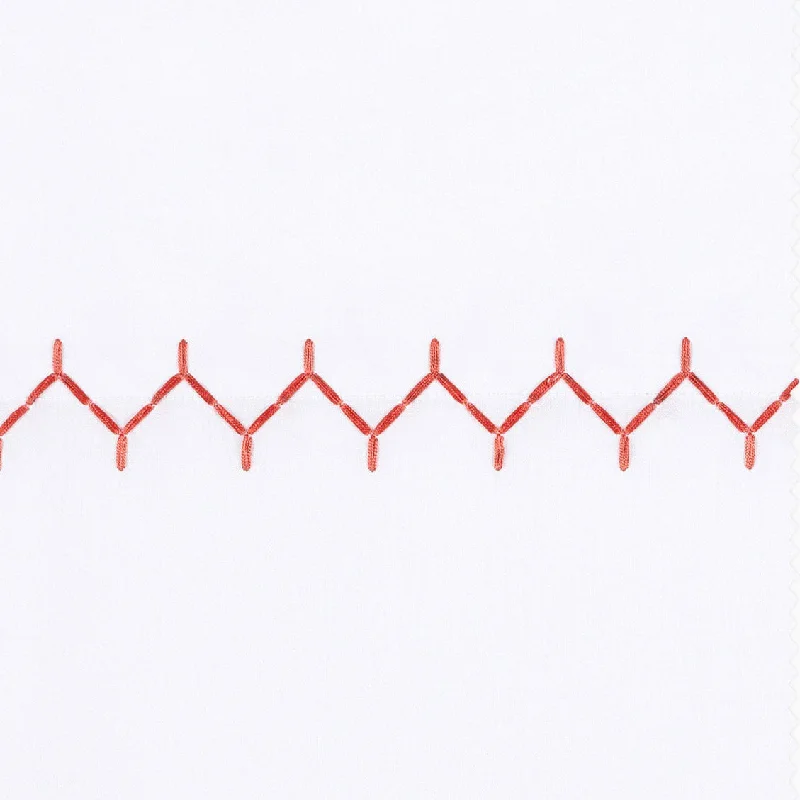 Cooling Pillows for Hot SleepersStitched Coral Organic Sheet Swatch