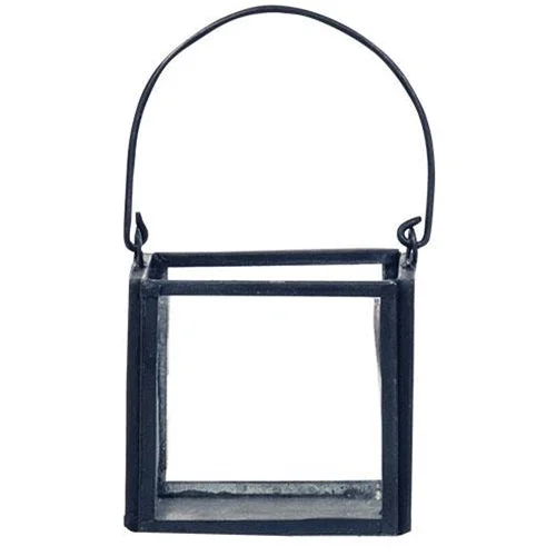 Bed skirts with a scalloped hem for a charming detailMetal and Glass Square Votive Lantern