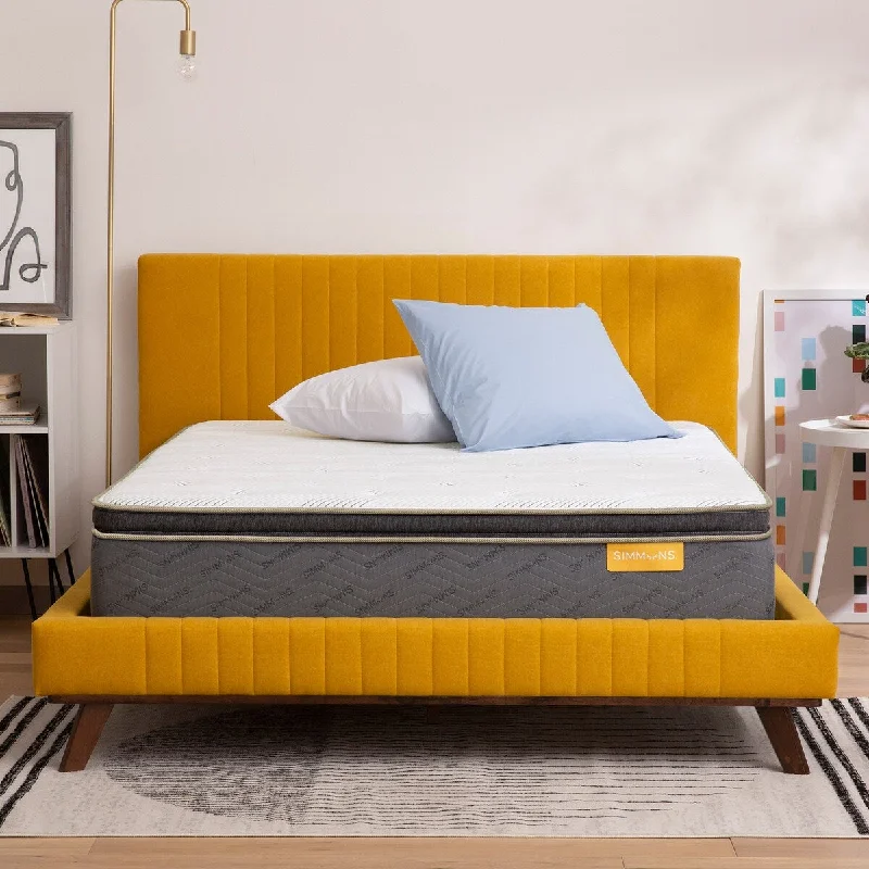 Memory foam mattresses for pressure relief and contouringSimmons PeacefulSleep Collection -White 12" Medium Pillow Top Mattress Memory foam mattresses for pressure relief and contouringSimmons PeacefulSleep Collection -White 12" Medium Pillow Top Mattress