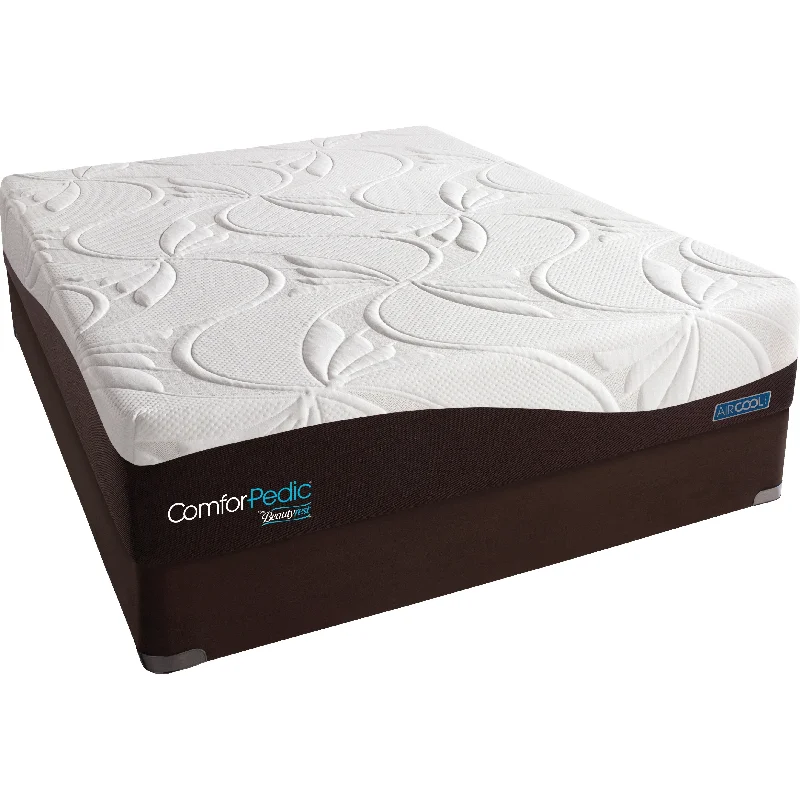 Wool - filled mattresses for natural insulation and moisture - wickingComforPedic from Beautyrest New Life Plush Firm Mattress Set