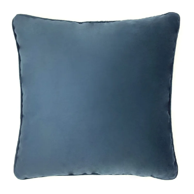 Soft and Fluffy Pillows for Bedroom ComfortCommonWealth Home Fashions Seren Velvet Decorative Pillow 20" x 20" Dark Blue Soft and Fluffy Pillows for Bedroom ComfortCommonWealth Home Fashions Seren Velvet Decorative Pillow 20" x 20" Dark Blue