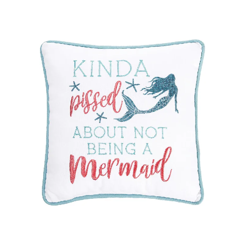 Velvet Pillows for a Touch of EleganceNot A Mermaid Mini Pillow