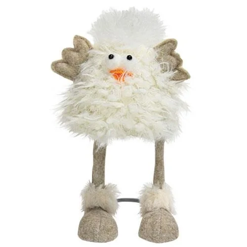 Bed skirts with a country - style patternFuzzy White Chicken Wobble