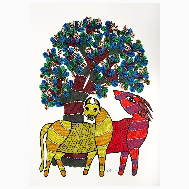Back Support Pillows for Office ChairsRed And Yellow Gazing