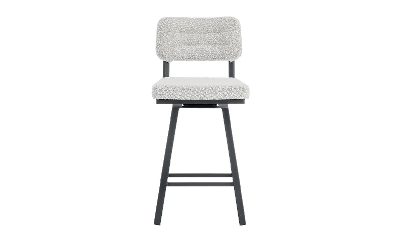 Hybrid mattresses combining foam and innerspring technologyPhoebe Merino Swivel Counter Stool