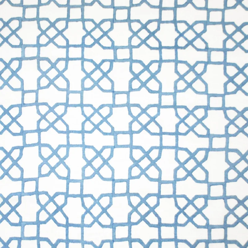 Decorative Pillows for Living Room MakeoverCitadel Light Indigo Fabric