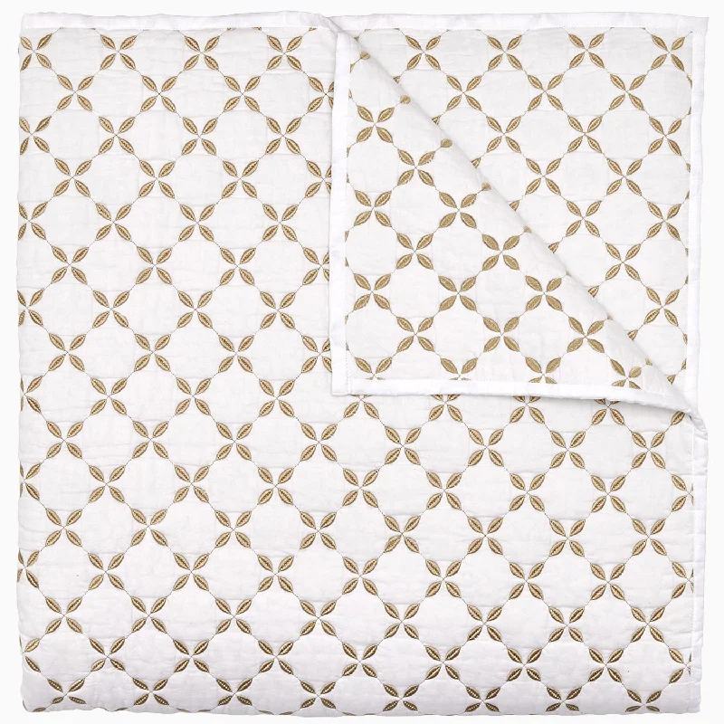 Firm Pillows for Side SleepersLayla Sand Quilt