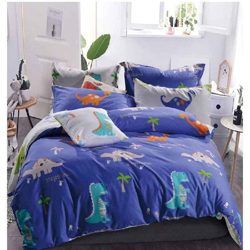Decorative Pillows for Living Room MakeoverPorch & Den Hank Dino Cotton Queen/Full Duvet Cover Set