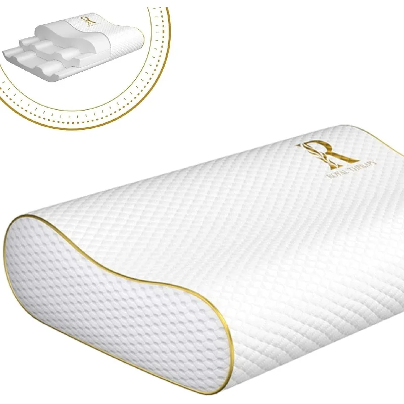 Hypoallergenic Pillows for Allergy SufferersRoyal Therapy Memory Foam Pillow for Neck & Shoulder Support Hypoallergenic Pillows for Allergy SufferersRoyal Therapy Memory Foam Pillow for Neck & Shoulder Support
