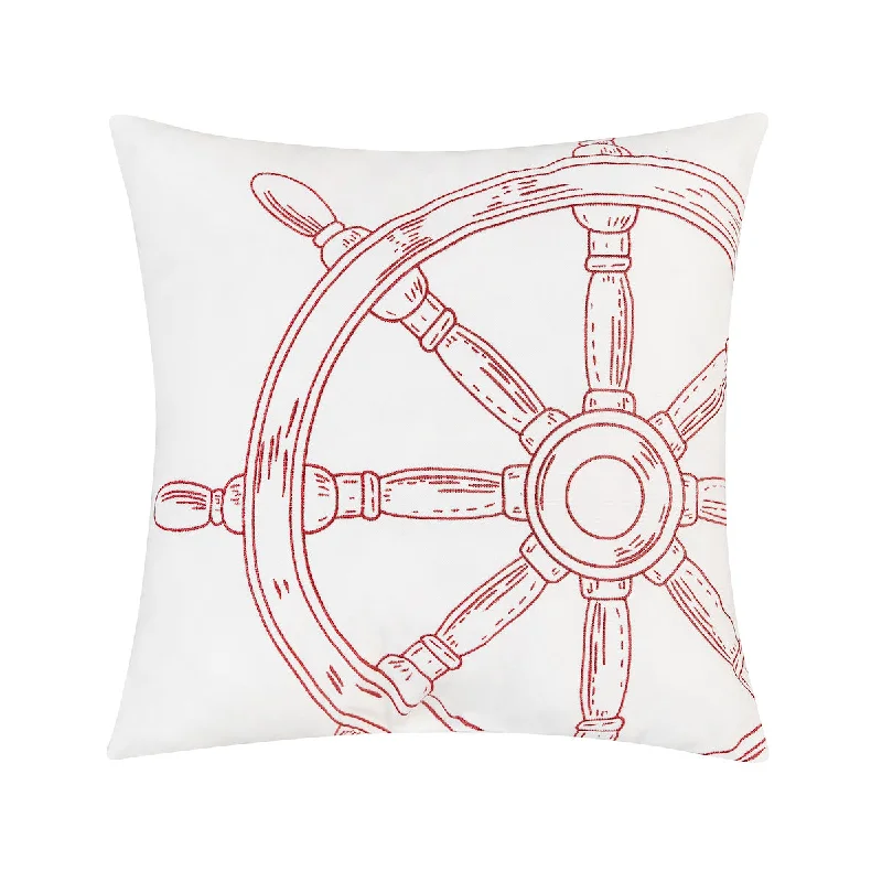 Square Pillows for Modern Home DecorShips Wheel Pillow