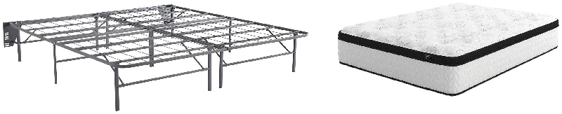 Hybrid mattresses combining foam and innerspring technologyChime 12 Inch Hybrid 12 Inch Hybrid Mattress with Foundation