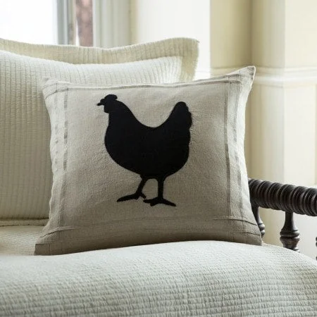 Velvet Pillows for a Touch of EleganceFarmhouse Silhouette Pillow