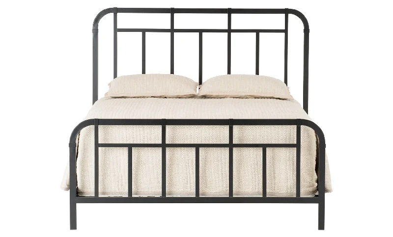 Innerspring mattresses with coil counts for supportHarper Springs Metal Bed