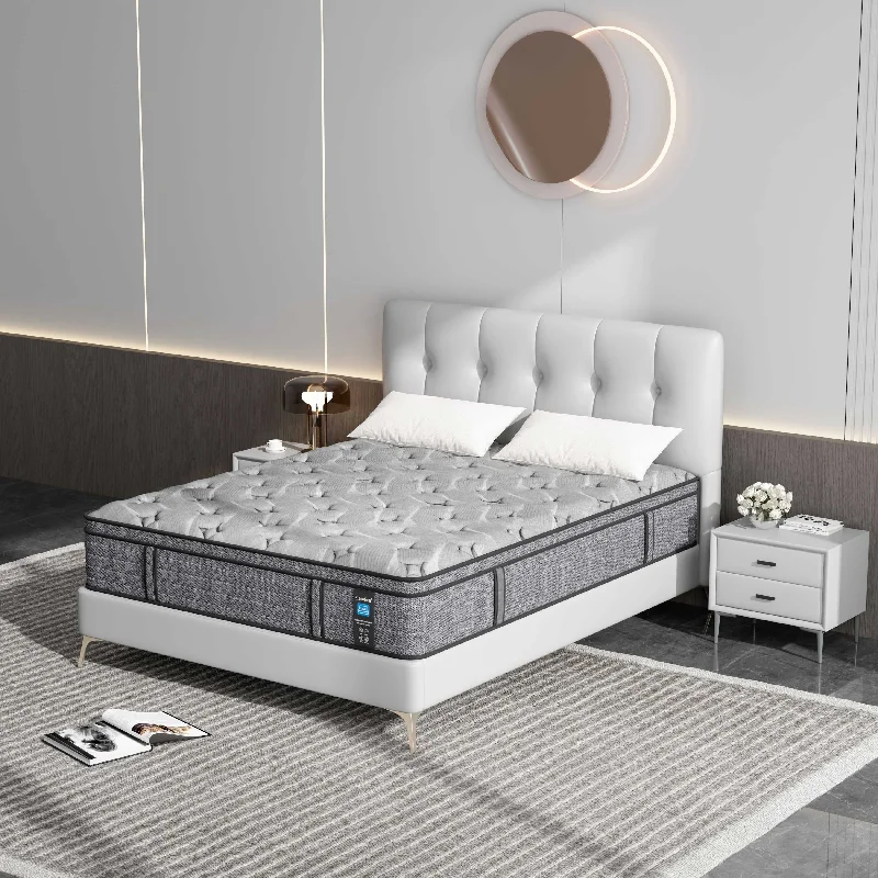 Organic cotton mattresses for a chemical - free sleep surface12-inch Euro Top Medium Hybrid Mattress, Memory Foam Mattress in a Box Organic cotton mattresses for a chemical - free sleep surface12-inch Euro Top Medium Hybrid Mattress, Memory Foam Mattress in a Box