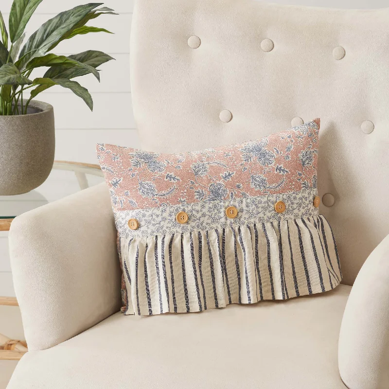 Cotton Pillows for Natural ComfortKaila Ruffled Pillow