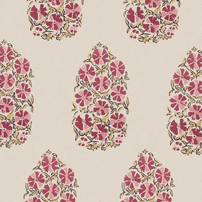 Soft and Fluffy Pillows for Bedroom ComfortSaanya Berry Fabric
