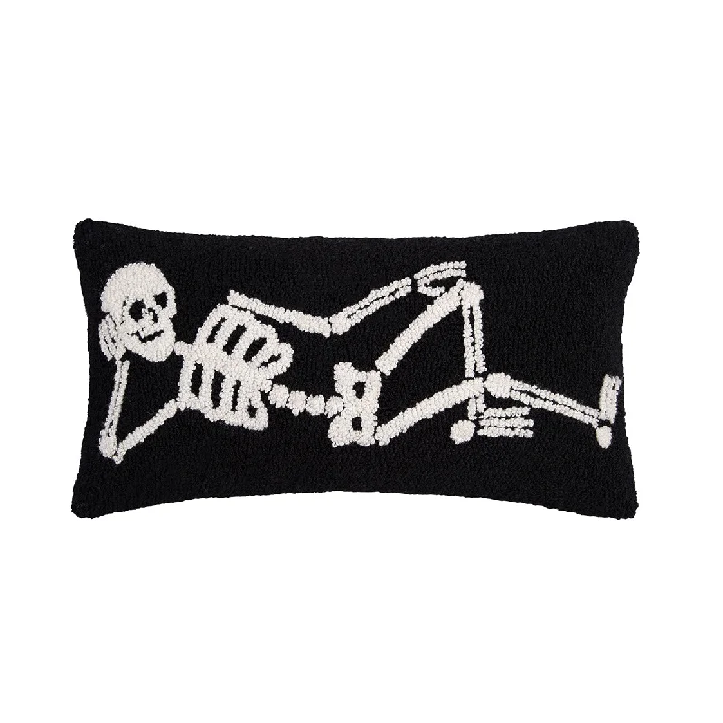 Plush Pillows for a Cozy BedRelaxed Skeleton Hooked Pillow