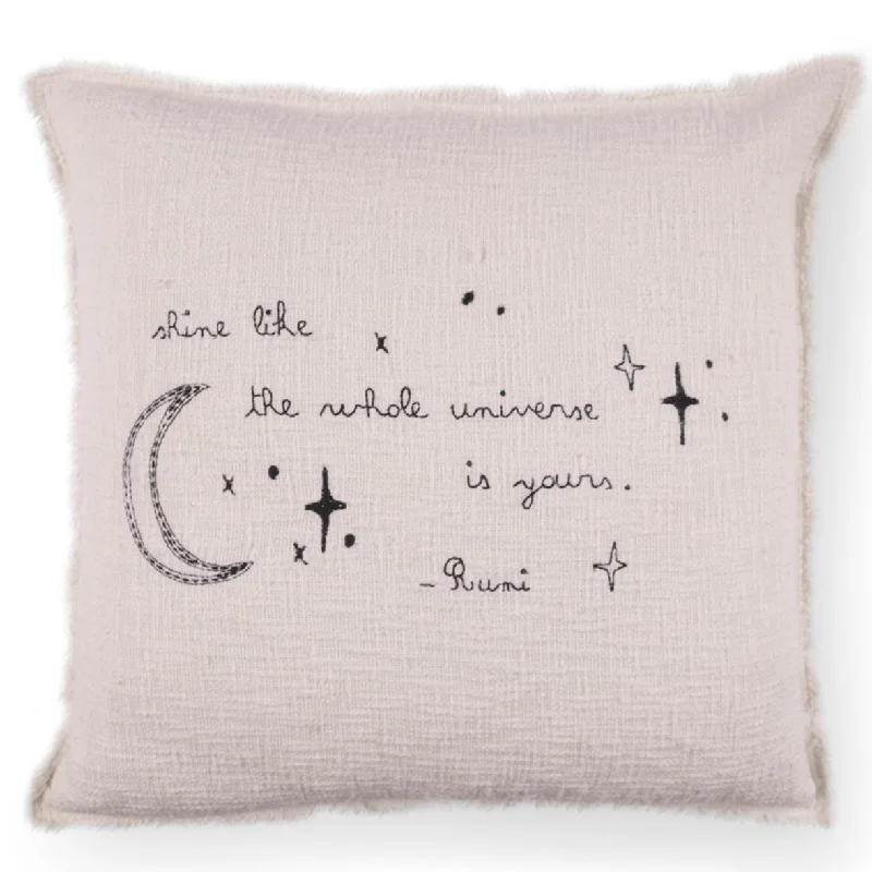 Back Support Pillows for Office ChairsSugarboo Designs Shine (Rumi) Embroidered Pillow