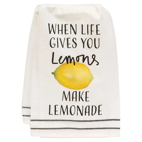 Bed skirts with a soft fleece lining for added comfortWhen Life Gives You Lemons Make Lemonade Dish Towel Bed skirts with a soft fleece lining for added comfortWhen Life Gives You Lemons Make Lemonade Dish Towel
