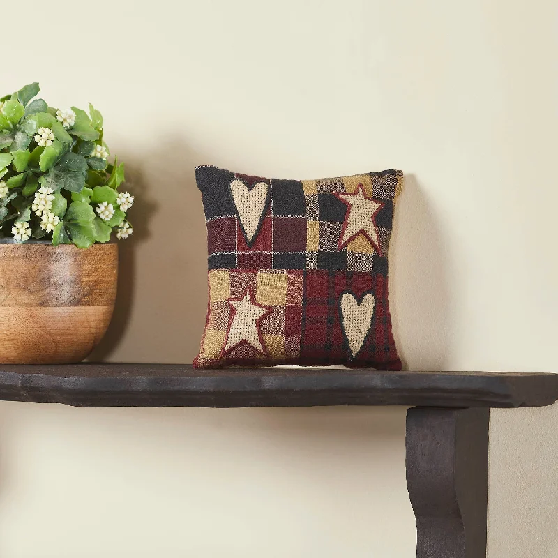 Soft and Fluffy Pillows for Bedroom ComfortCorrell Patchwork Pillow 6x6