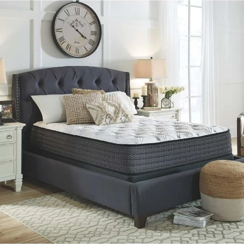 Bamboo - charcoal infused mattresses for odor absorptionSignature Design by Ashley Limited Edition Plush Black and Grey 12-inch Mattress Bamboo - charcoal infused mattresses for odor absorptionSignature Design by Ashley Limited Edition Plush Black and Grey 12-inch Mattress