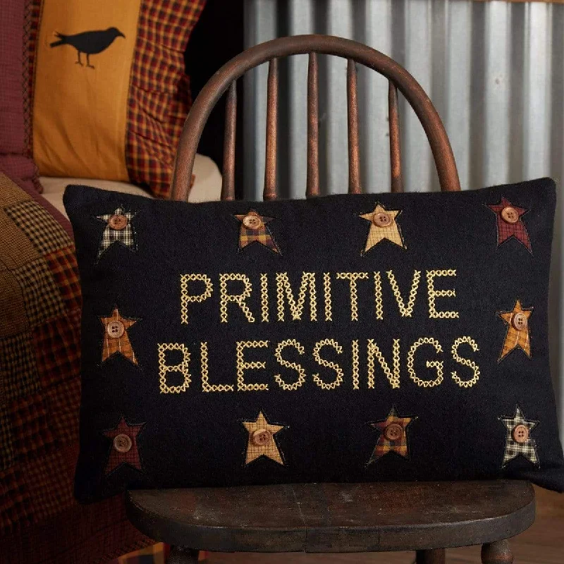 Firm Pillows for Side SleepersHeritage Farms Primitive Blessings Pillow