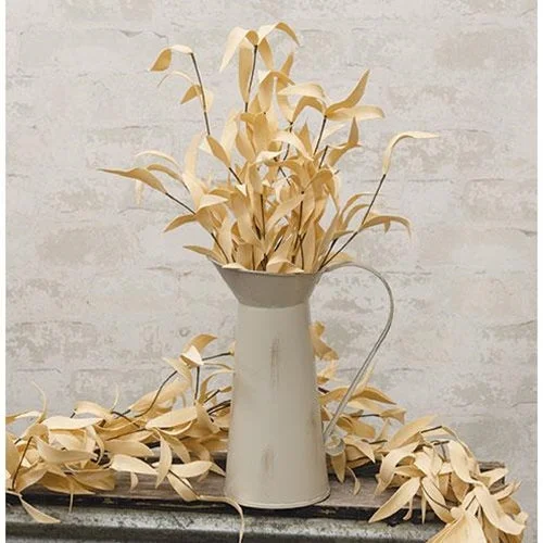 Bed skirts with a Christmas - themed patternButtercup Herb Leaves Bush 24"