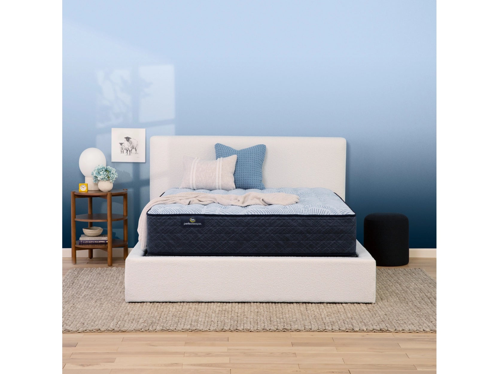 Hybrid mattresses combining foam and innerspring technologySerta Perfect Sleeper Best Day Medium King Mattress