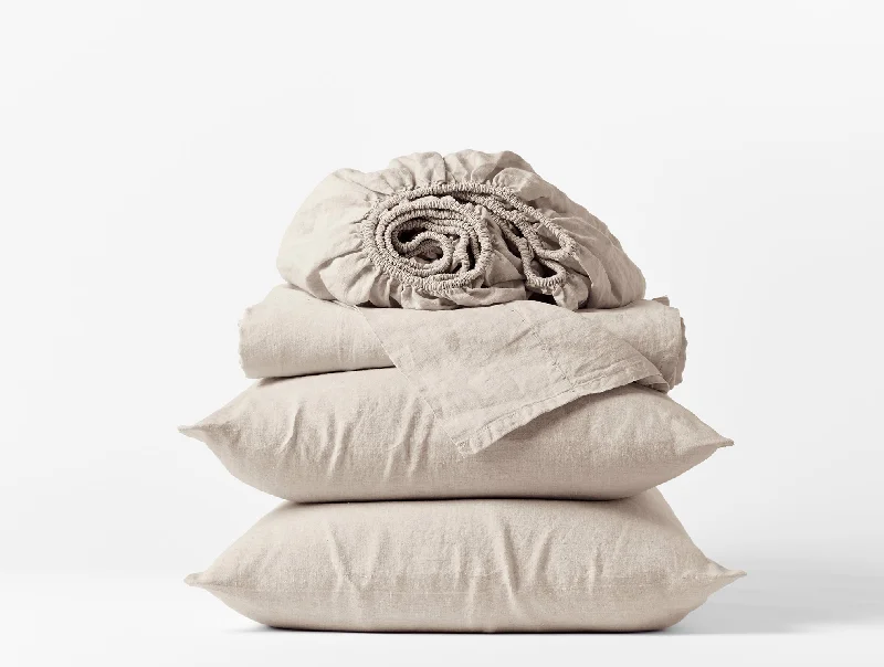 Lumbar Support Pillows for Car SeatsOrganic Relaxed Linen Sheet Set - Renewed