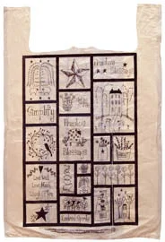 Bed skirts with a bohemian - inspired patternPrim Blessings Plastic Bags 15x7x4" 100/pkg Bed skirts with a bohemian - inspired patternPrim Blessings Plastic Bags 15x7x4" 100/pkg