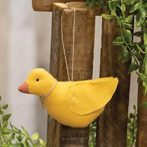 Bed skirts with a bohemian - inspired patternStuffed Primitive Chick Ornament