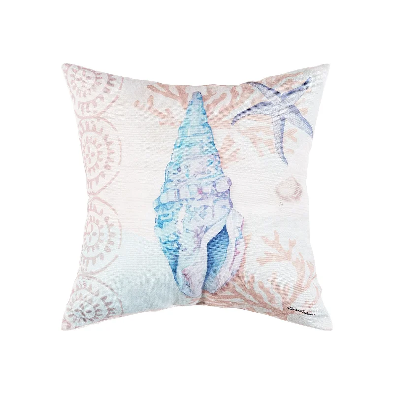 Kids Pillows with Fun DesignsBlue Shell Pillow