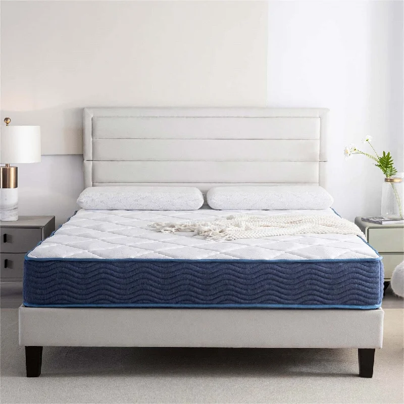 Memory foam mattresses for pressure relief and contouring9 inch Hybrid Memory Foam Mattress Medium,King