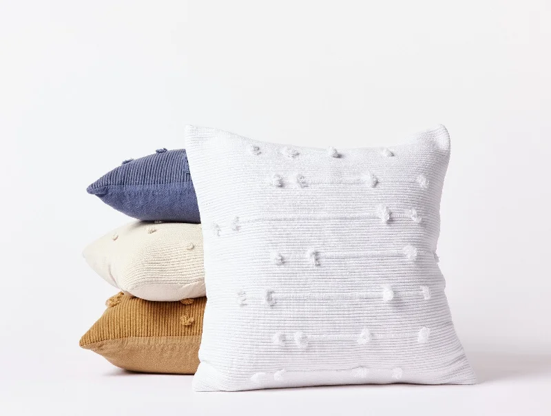 Velvet Pillows for a Touch of EleganceAlma Organic Pillow Cover - Renewed