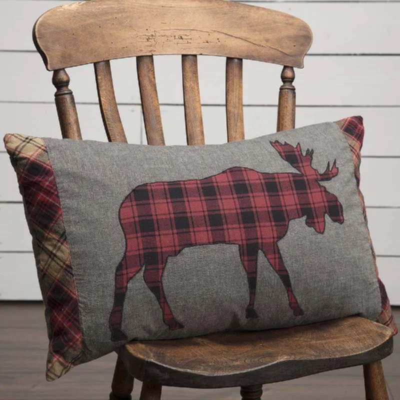 Lumbar Support Pillows for Car SeatsCumberland Moose Applique Pillow