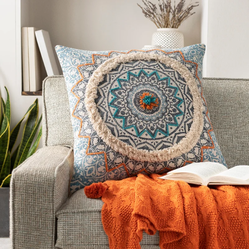 Back Support Pillows for Office ChairsArtistic Weavers Cerena Hand Embroidered Boho Throw Pillow