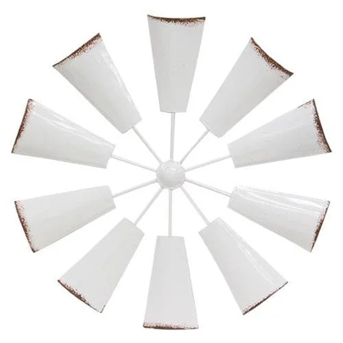 Full - size bed skirts with a gathered fabricShabby Chic Metal Hanging Windmill 10.25" Full - size bed skirts with a gathered fabricShabby Chic Metal Hanging Windmill 10.25"