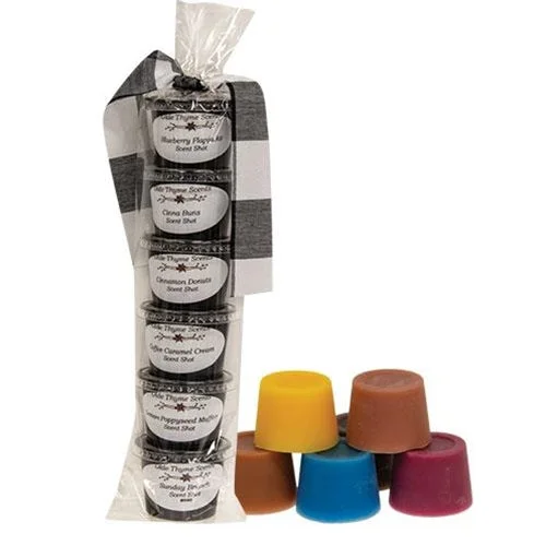 Bed skirts with a modern minimalist design6/Pkg Sunday Brunch Scent Shots