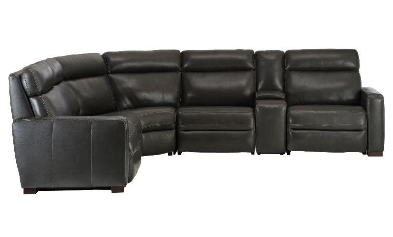 King - size mattresses for spacious master bedroomsParkers 6-Piece Leather Reclining Sectional