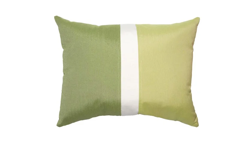 Gel - infused memory foam mattresses for cooler sleepColorblock Cilantro and Kiwi Pillow Gel - infused memory foam mattresses for cooler sleepColorblock Cilantro and Kiwi Pillow