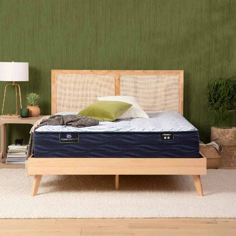 Hybrid mattresses combining foam and innerspring technologySerta iComfortECO Q10 11.25" Hybrid Extra Firm Mattress Set