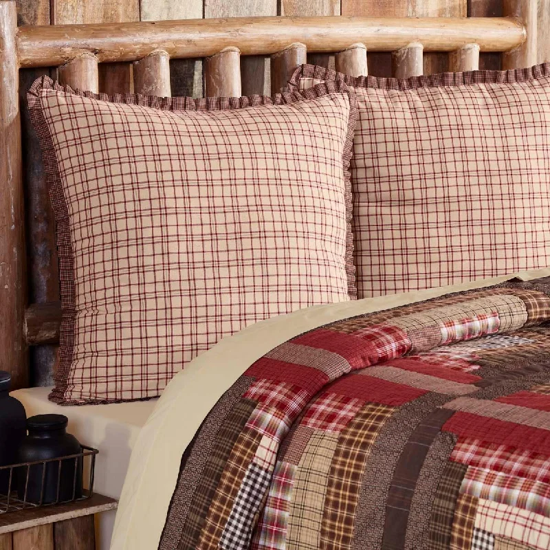 Cooling Pillows for Hot SleepersTacoma Euro Sham Fabric Ruffled 26x26 VHC Brands