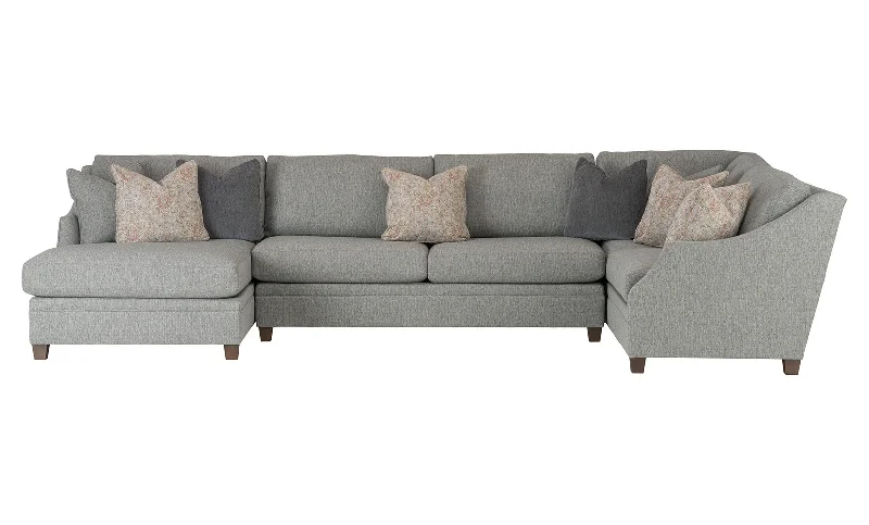 Hybrid mattresses combining foam and innerspring technologyBrandy 3-Piece Sectional