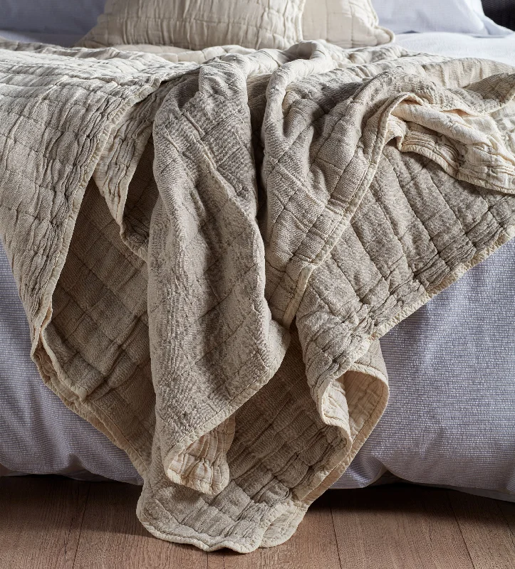 southwestern style bedspreads with native american patterns for a cultural touchNatural Vivienne 100% Cotton Quilted Throw