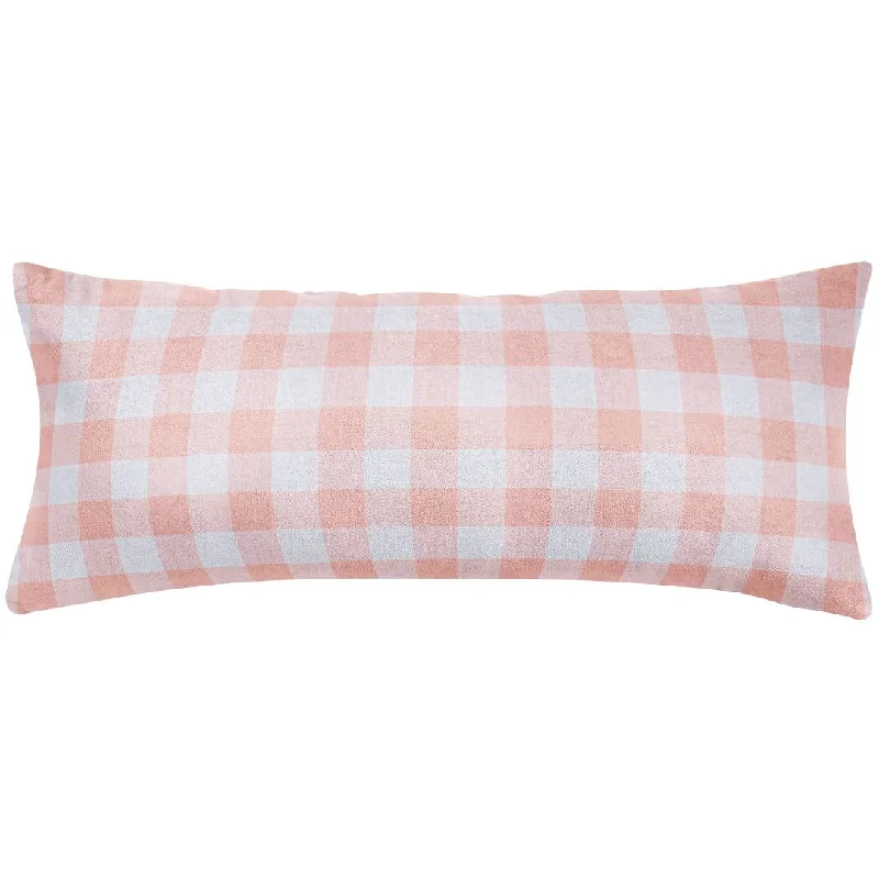 King - size duvets to perfectly fit large king - sized bedsGingham Coral 14x36 Decorative Pillow Cover King - size duvets to perfectly fit large king - sized bedsGingham Coral 14x36 Decorative Pillow Cover