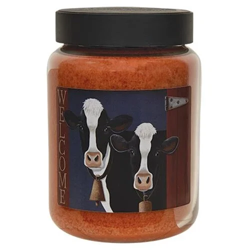 King - size bed skirts in solid colorsWelcome Cows Jar Candle Cinnamon Bun 26oz