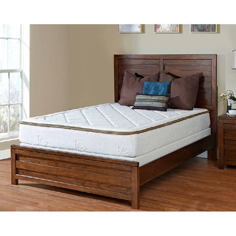 Hybrid mattresses combining foam and innerspring technologyPurelife Deacon 10-inch Queen-size Memory Foam Mattress